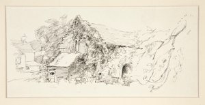 Architektonická studie od Edwin Austin Abbey