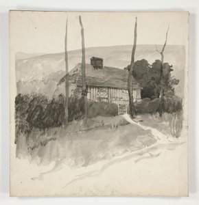 Architektonická studie od Edwin Austin Abbey