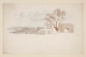 Architektonická studie od Edwin Austin Abbey