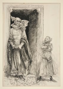 Armando a Mouth, z dějství III, Scéna i, Láska od Edwin Austin Abbey