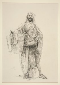 Autolycus, dějství IV, scéna ii, zima od Edwin Austin Abbey