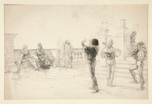 Balthazar zpívá: od Edwin Austin Abbey