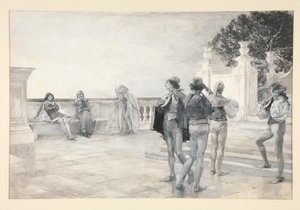 Balthazar zpívá: od Edwin Austin Abbey
