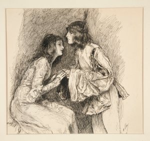 Bassanio: od Edwin Austin Abbey