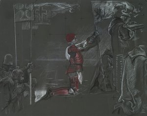 Kolumbus objevování nového světa od Edwin Austin Abbey