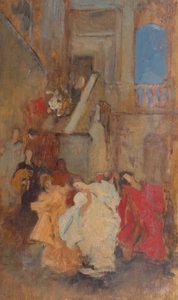 Compositional Study, případně pro A Measure od Edwin Austin Abbey