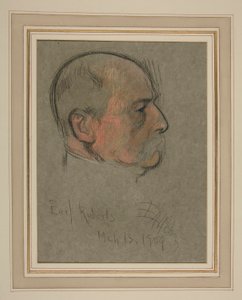 Korunovace Edwarda VII Portrét: Frederick Sleigh Roberts, Earl od Edwin Austin Abbey