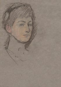 Portrét korunovace Eduarda VII. (?) - neidentifikovaný hlídač od Edwin Austin Abbey