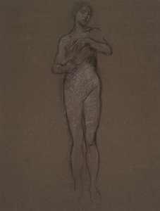 Rané studium pro od Edwin Austin Abbey