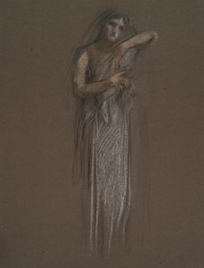 Rané studium pro od Edwin Austin Abbey