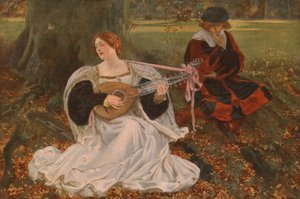 Fair is my Love, c1900, c1930. od Edwin Austin Abbey