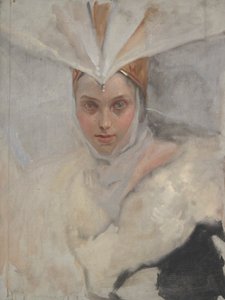 Obrázek Studie od Edwin Austin Abbey