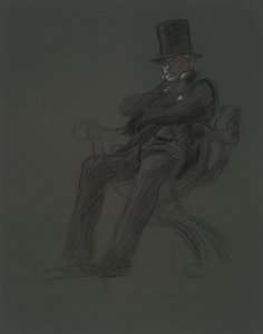 Obrázek Studie pro od Edwin Austin Abbey