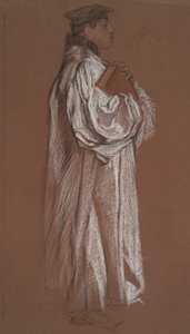 Figura pro proces s Catherine od Edwin Austin Abbey