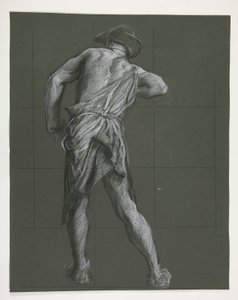 Figurální studie pro od Edwin Austin Abbey