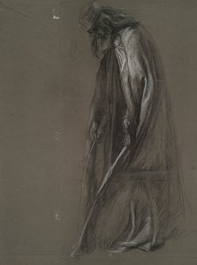 Figurální studie pro od Edwin Austin Abbey
