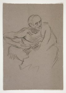 Figurální studie pro od Edwin Austin Abbey