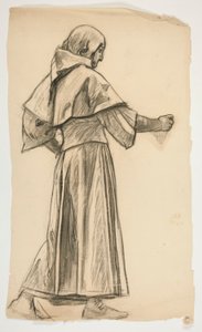 Figurální studie pro krále Artuše od Edwin Austin Abbey