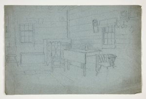 Vnitřní studie od Edwin Austin Abbey