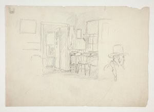 Vnitřní studie od Edwin Austin Abbey