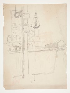 Vnitřní studie od Edwin Austin Abbey