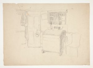 Vnitřní studie od Edwin Austin Abbey
