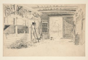 Vnitřní studie od Edwin Austin Abbey