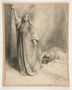 Vězení & Sis od Edwin Austin Abbey
