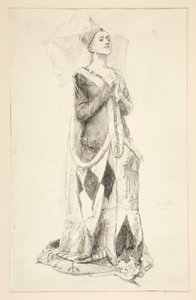 Lady Anne Nevill, od krále Richarda III od Edwin Austin Abbey