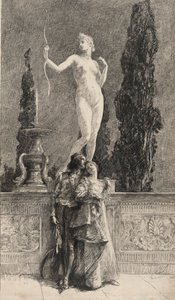 Lorenzo a Jessica: od Edwin Austin Abbey