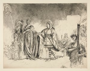 Marriage Morning of Theseus and Hippolyta (study for .1036) - Enter Theseus, from A Midsummer Night   1336814   cs       czech Successfully Translated  Original: Trop étroit pour deux Translat: Trop étroit pour deux 1245765 cs czech Successfully Translated od Edwin Austin Abbey