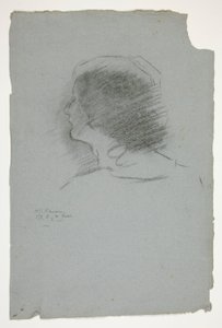 Portrét paní Richardsonové od Edwin Austin Abbey