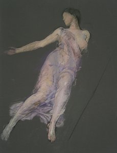 Případně studie pro postavu 17:00 pro od Edwin Austin Abbey