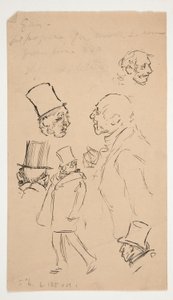 List náčrtů od Edwin Austin Abbey