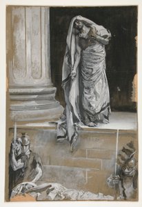 Studie pro Anthonyho od Edwin Austin Abbey