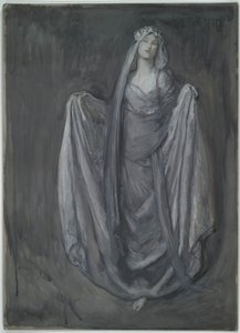 Studium pro Blanchefleur?, pro od Edwin Austin Abbey