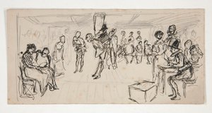Studie pro a od Edwin Austin Abbey