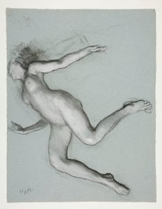 Studie pro postavu 11 hodin pro od Edwin Austin Abbey