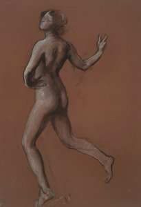 Studie pro postavu 14:00 in od Edwin Austin Abbey