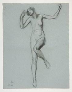 Studie pro postavu 16:00 in od Edwin Austin Abbey