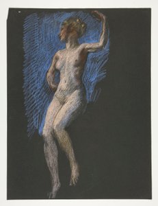 Studie pro postavu 16:00 in od Edwin Austin Abbey