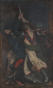 Panoš nízkého stupně od Edwin Austin Abbey