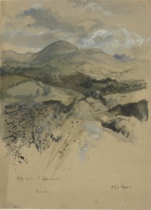 Údolí Ambleside, Wansfell od Edwin Austin Abbey