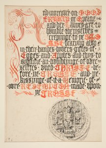 Návrh titulní strany, Scribner od Edwin Austin Abbey