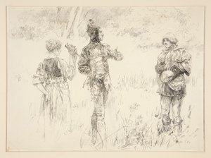 Prubířský kámen: od Edwin Austin Abbey