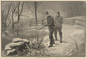 Sledování králíků od Edwin Austin Abbey