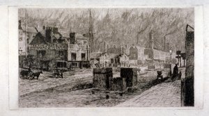 Vine Tavern, Mile End Road, Stepney, Londýn, 1871