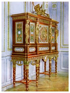 Klenotnicový kabinet Marie Antoinetty, Versailles, Francie, 1911-1912.