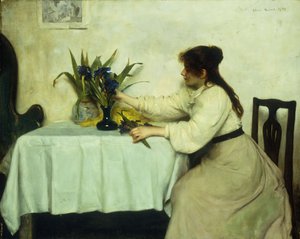 Aranžování květin, 1897