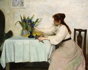 Uspořádání kosatců od Edwin Harris